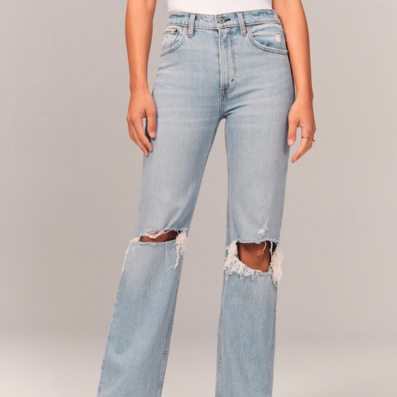 Abercrombie 90s relaxed jean size 24 - Picture 4 of 5